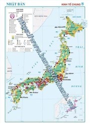 Bản đồ Nhật Bản - Kinh tế chung